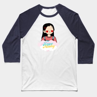 cute girl T-Shirt Baseball T-Shirt